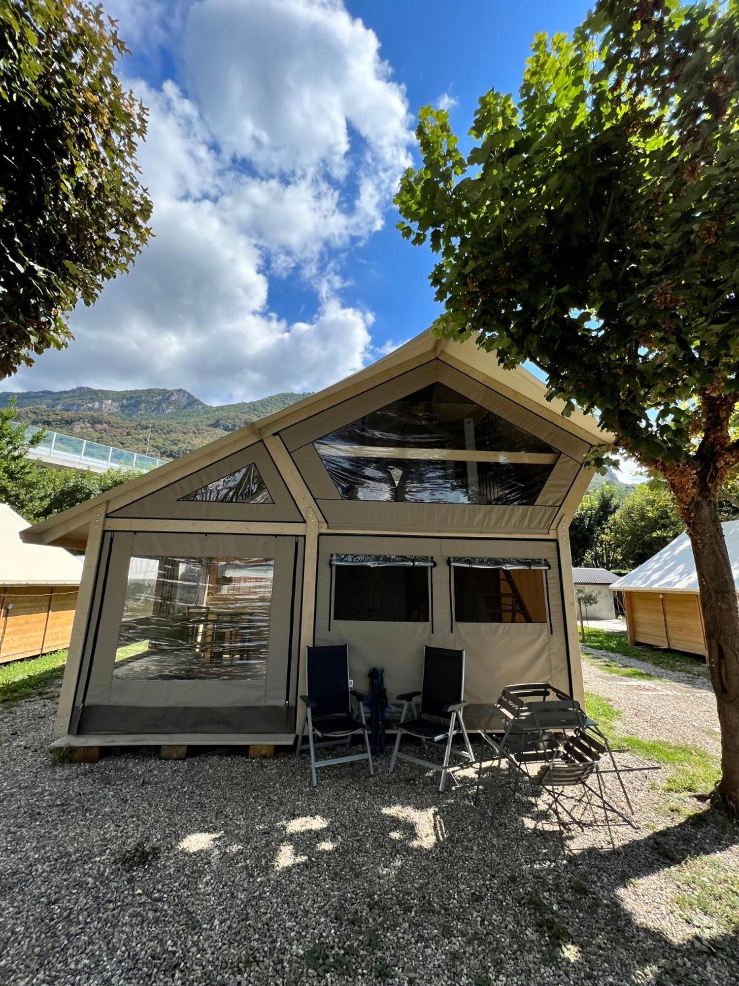 Glamping Camping Rivabella Lecco Exterior foto
