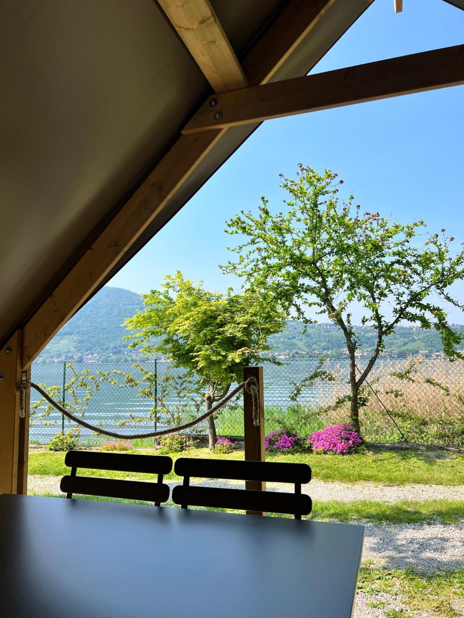 Glamping Camping Rivabella Lecco Exterior foto