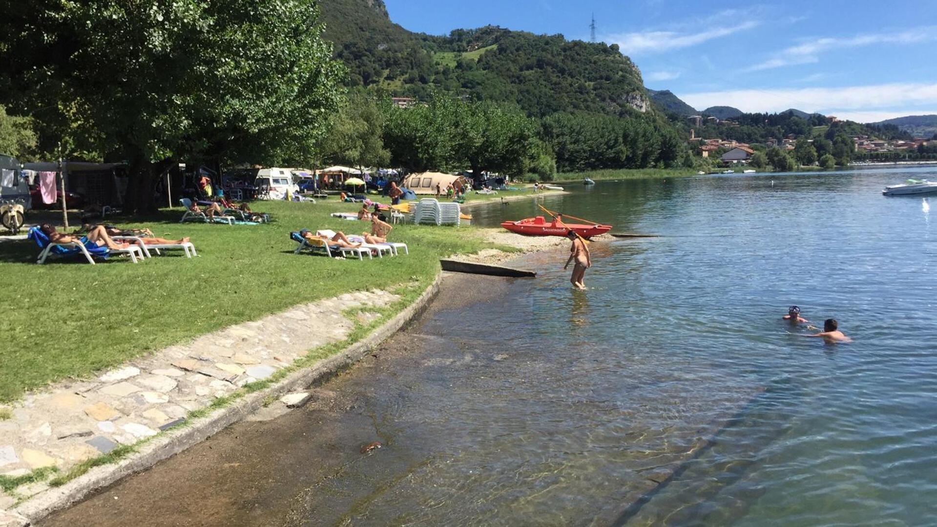 Glamping Camping Rivabella Lecco Exterior foto